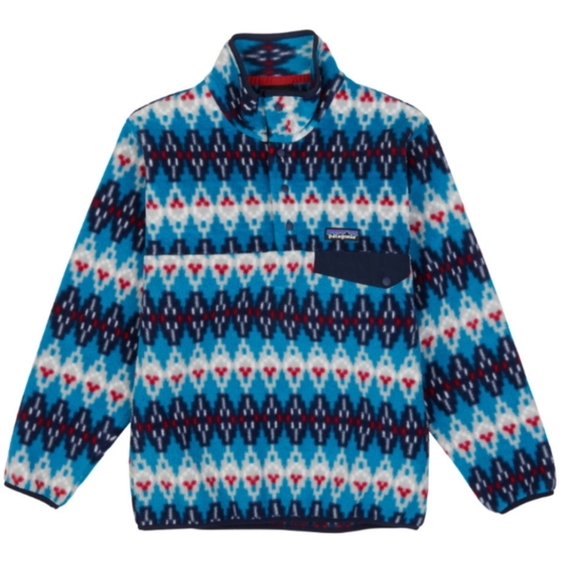 Patagonia Synchilla snap T fleeceforest deep pullover sweatshirt men's XS